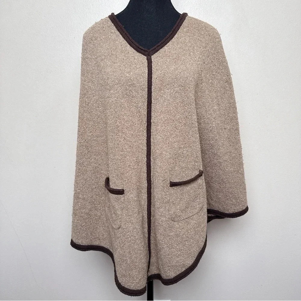Patagonia Womens Xsmall/Small Vneck Cotton Poncho
